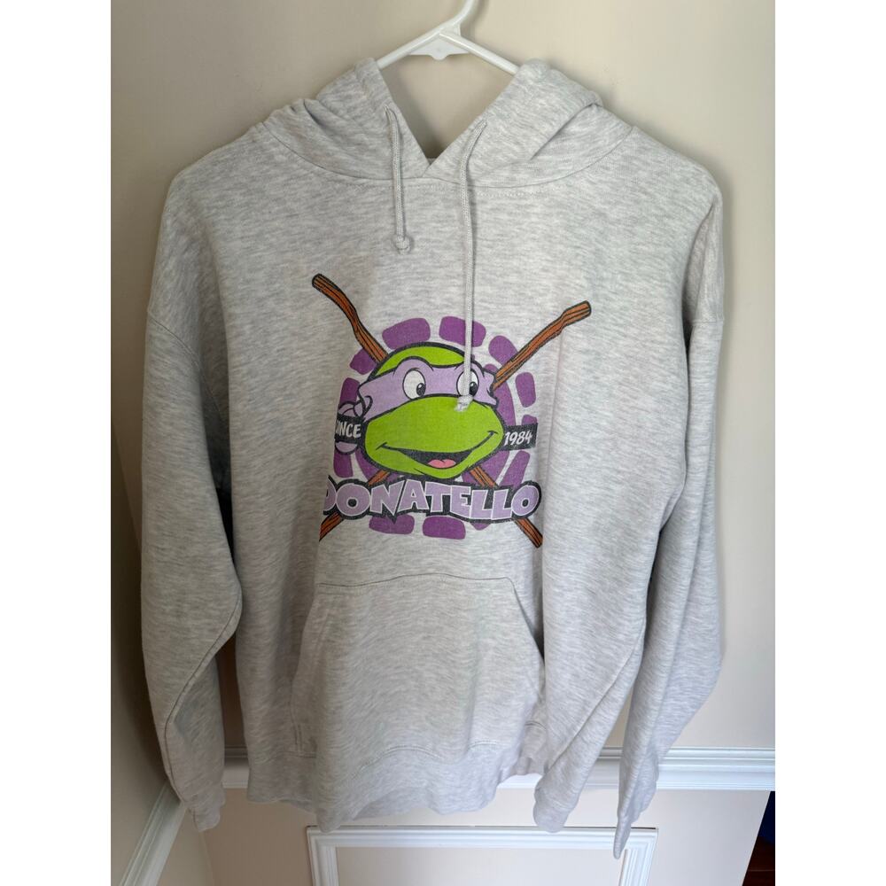 Teenage Mutant Ninja Turtles Donatello Nickelodeon Nostalgia Graphic Hoodie XL